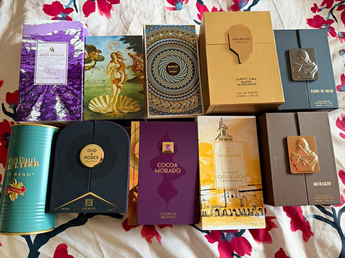 Perfume boxes only