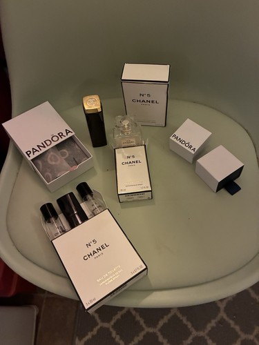 Empty bottles boxes chanel - empty,