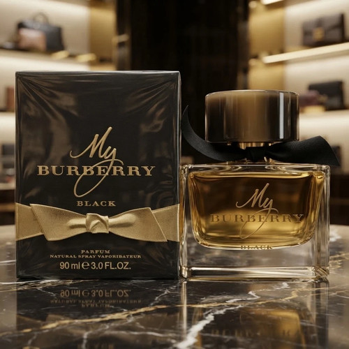 Burberry black - burberry, my