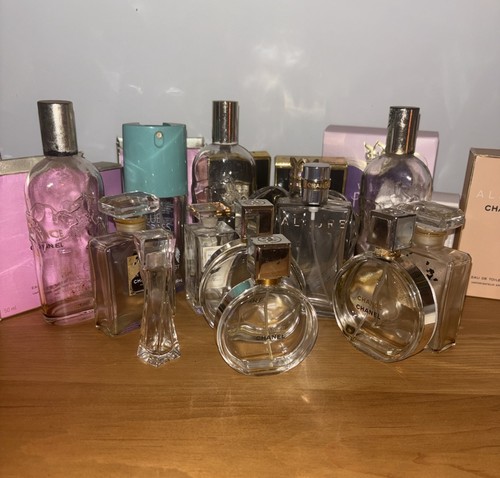 Empty perfume bottles - 13,